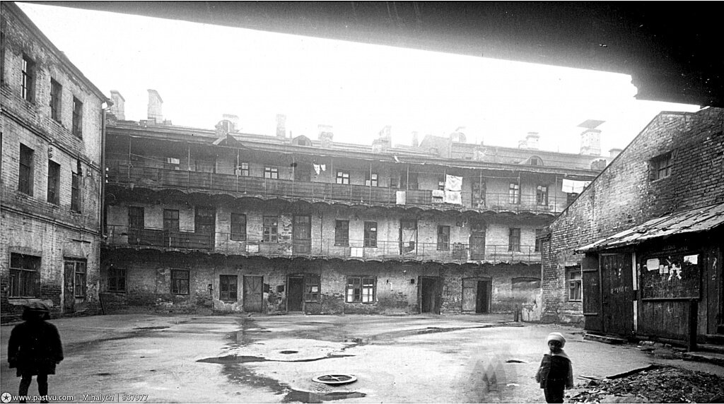 Еврейское гетто на месте настоящего "Зарядье"