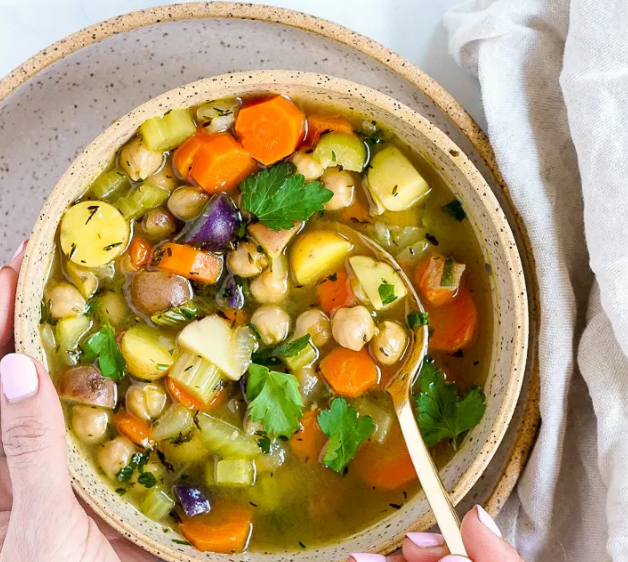 Вегетарианский овощной суп - рецепт с фотографиями - Patee. Рецепты