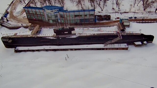 Б-396 с высоты птичьего полета