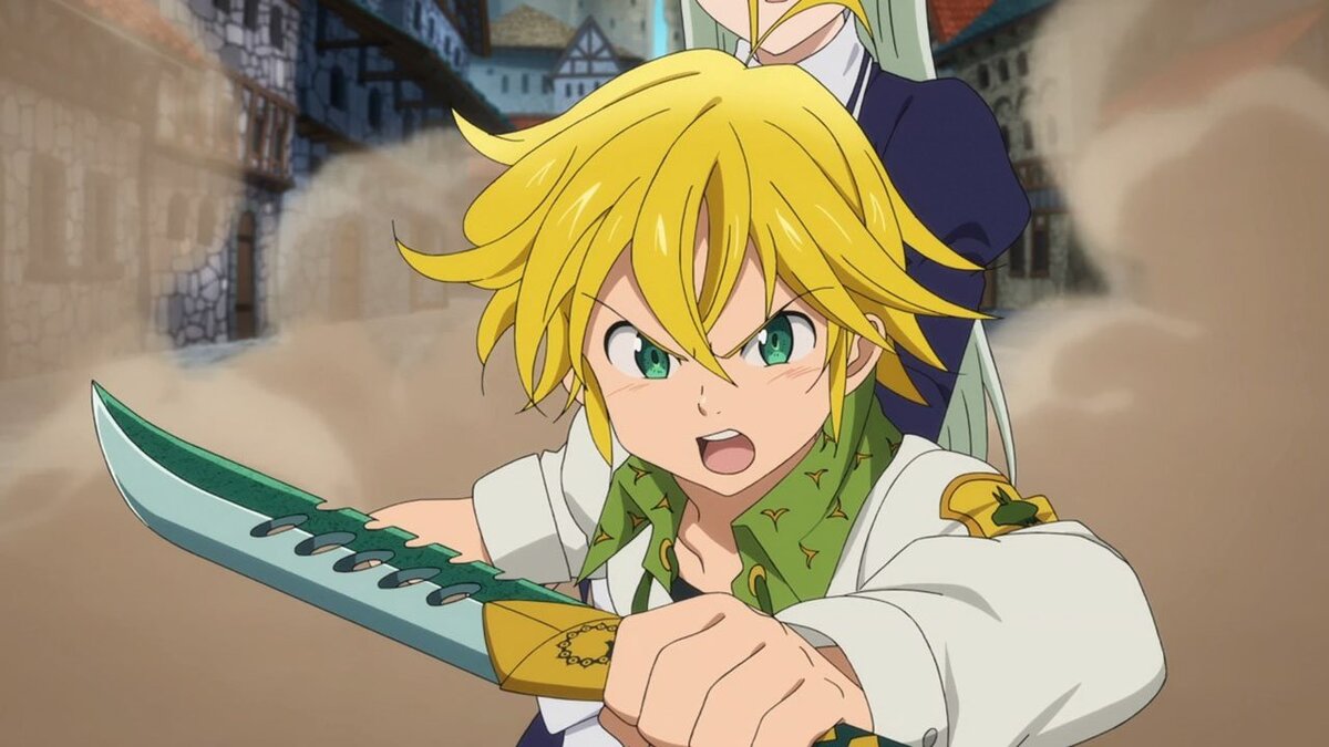 
Мелиодас — сын Короля Демонов, он так же силен, как и вынослив. Обладает чудовищной силой, властью над пламенем ада, способен отражать любую магию, а также бессмертен. Он, возможно, самый сильный персонаж в «Семи Смертных Грехах» и аниме в целом.

Пусть его маленький рост и смазливая мордашка вас не обманывает, ибо он обладает огромной демонической силой, которая лишь продолжает расти и до сих пор не раскрыта в полной мере в манге