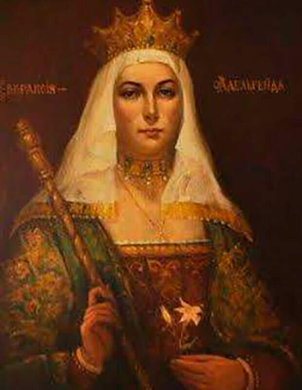 Возможно, так выглядела Евпраксия-Адельгейда. 