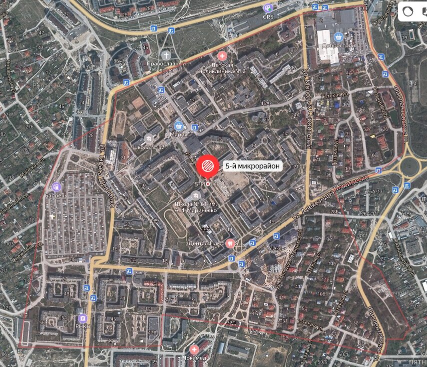 Скрин Яндекс.Карты