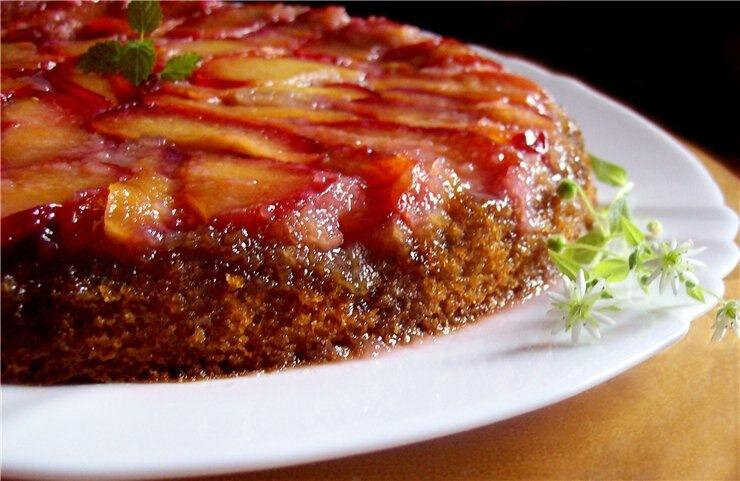 Рецепт карамельный пирог перевертыш с яблоками