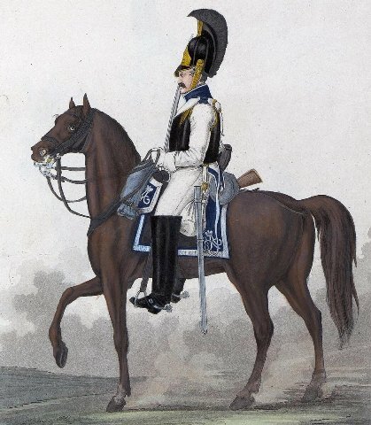 Русский кирасир 1812г.