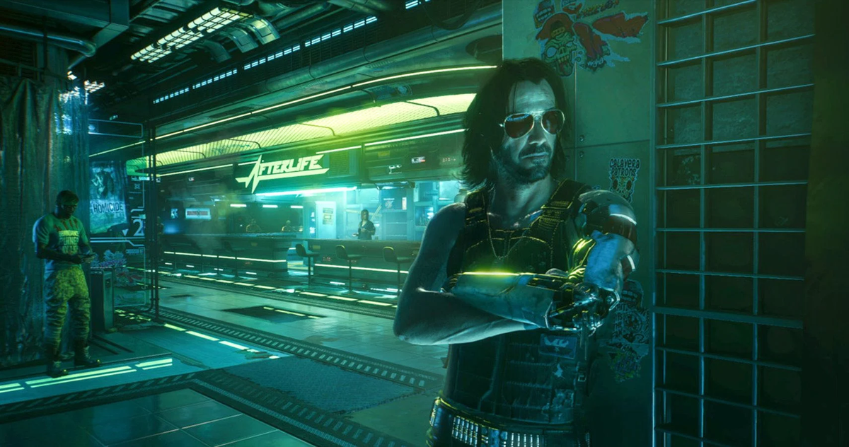 Скриншот игры Cyberpunk 2077