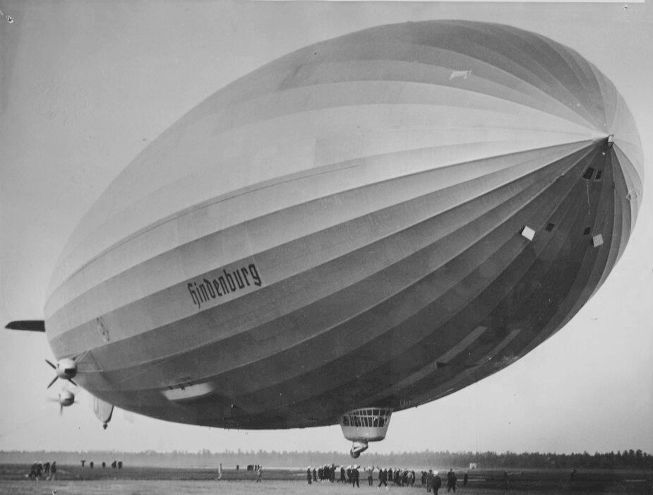 Дирижабль «Гинденбург». 1936 год