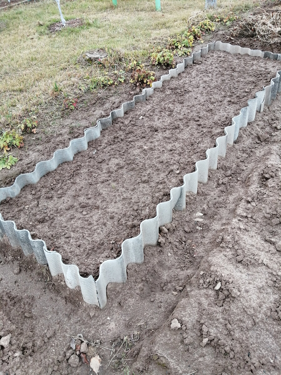 моя тёплая грядка.