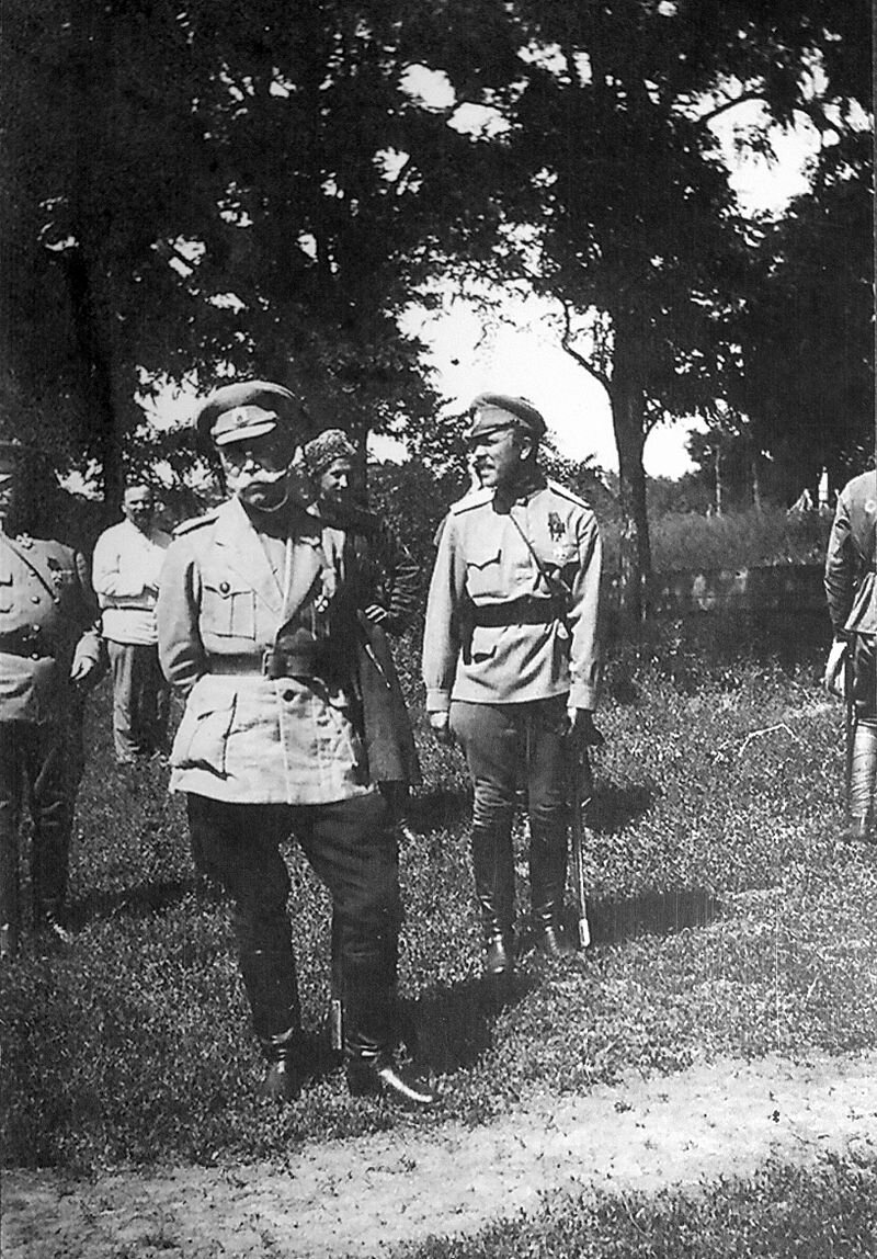 Михаил Васильевич Алексеев, фотография уже 1918 года.