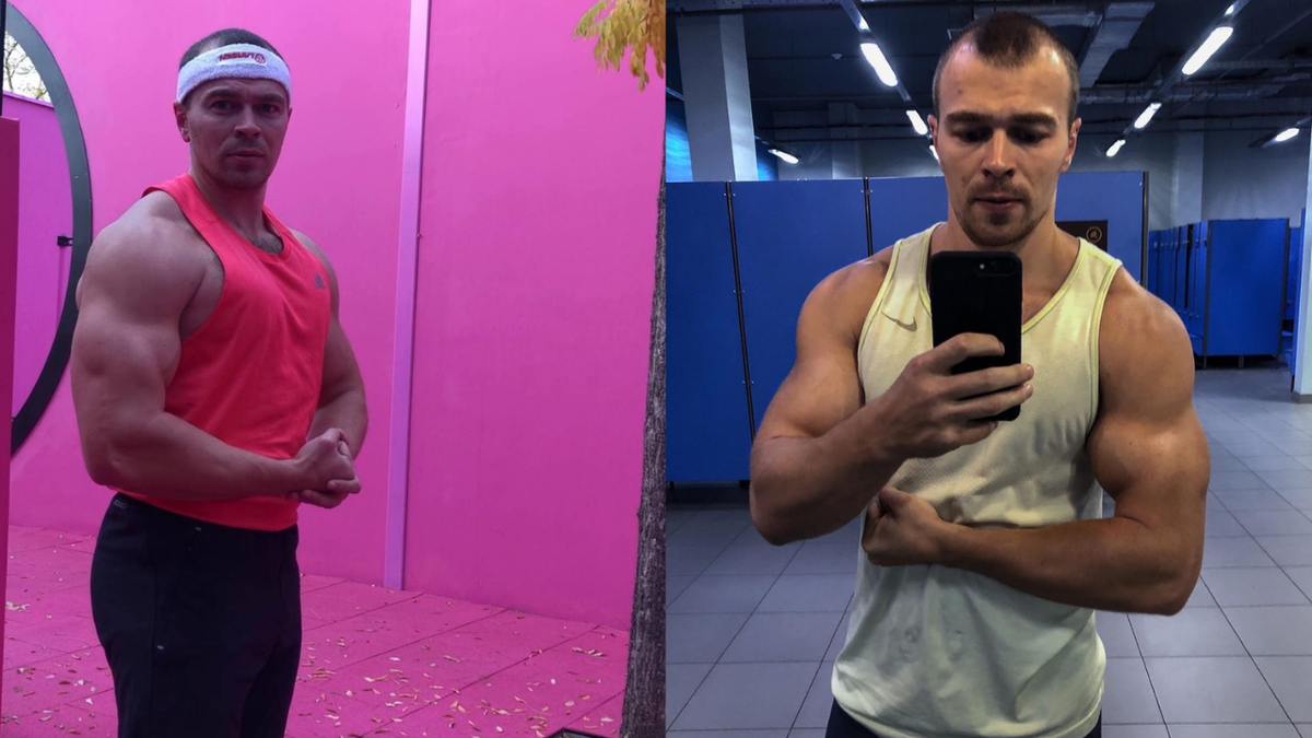 Подтягивания и сгибание рук