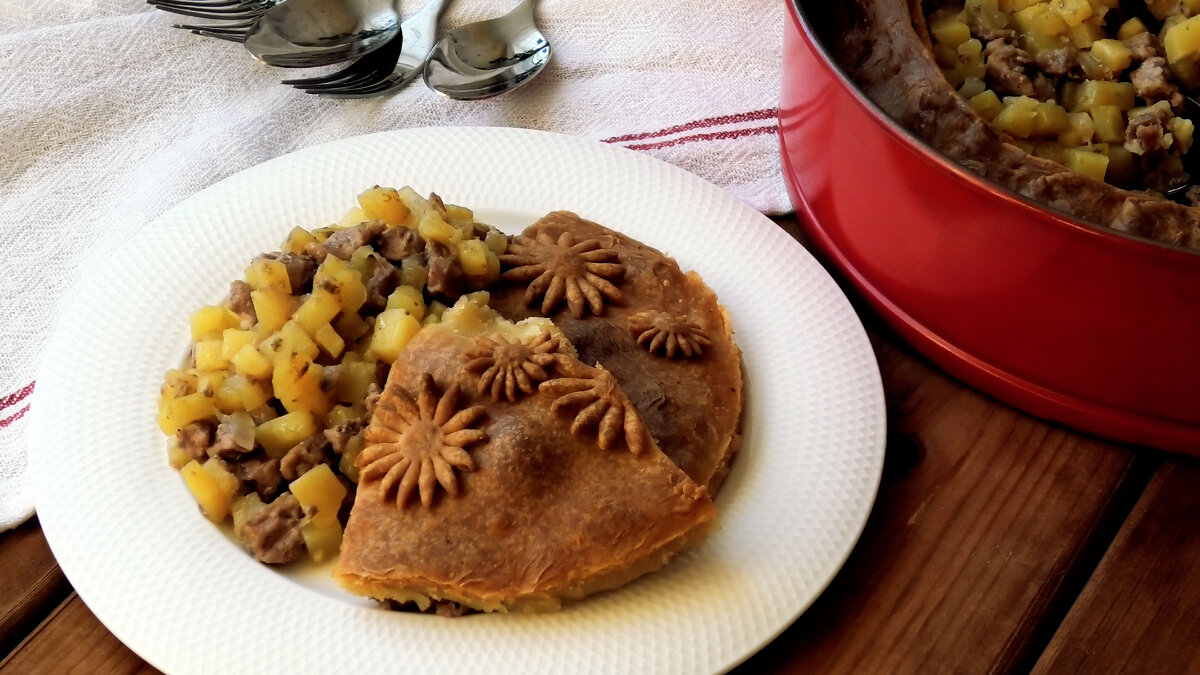 Татарский национальный пирог🥧 Зур Бэлеш✨ | ПРОСТОРЕЦЕПТ | Дзен