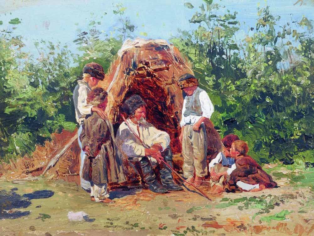 В е и к е маковский картины