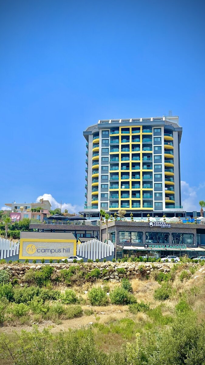 #Campus_Hill, Алания, Турция. Какой отель новый в Алании? 