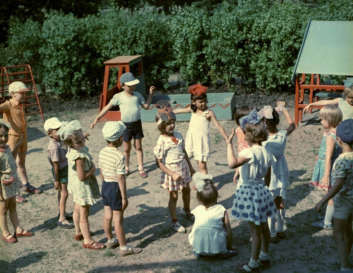 Детский сад СССР 70годы