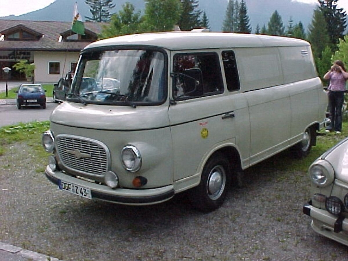 Barkas B1000 – легкий грузовик из ГДР | Колёса: настоящее вчера | Дзен