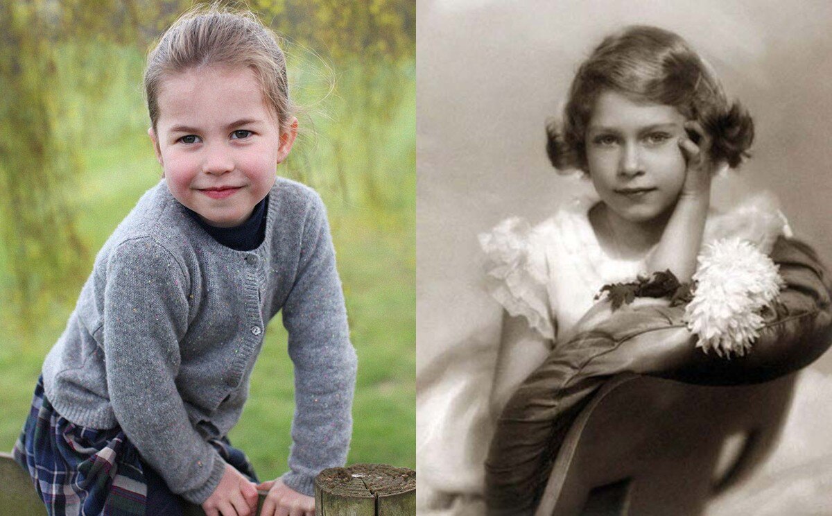 принцесса Шарлотта и принцесса Елизавета 