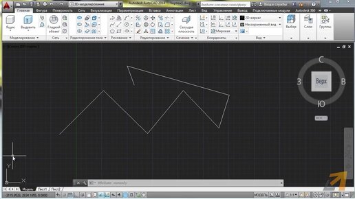 [Урок AutoCAD 3D] Особенности интерфейса 3D AutoCAD