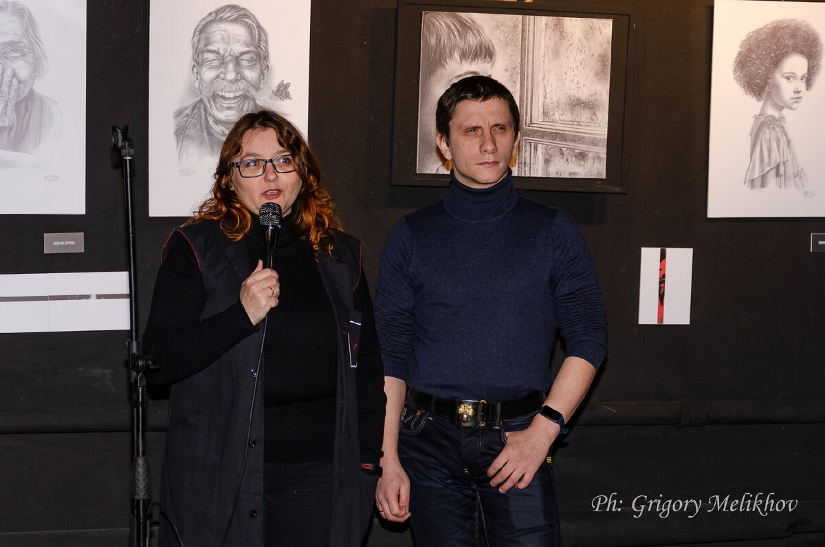 Фотография Григория Мелихова. Открытие выставки "Взгляд"