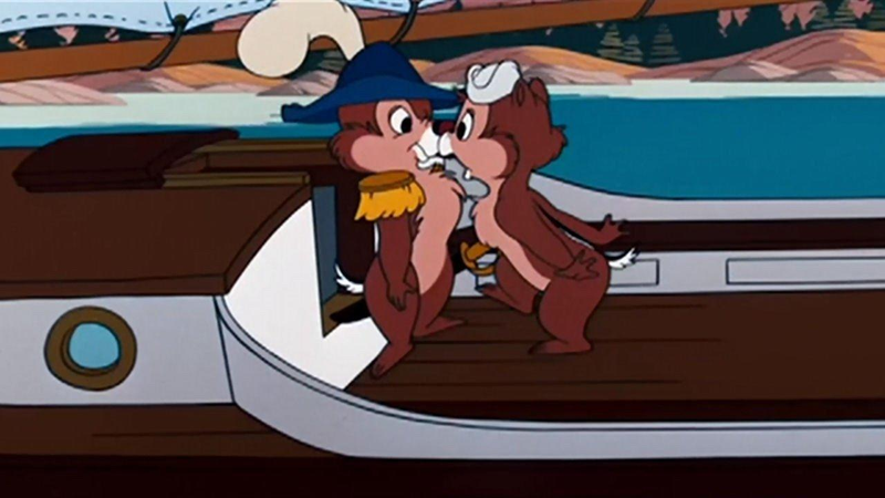 кадр из мультика "Чипсы Ахой"