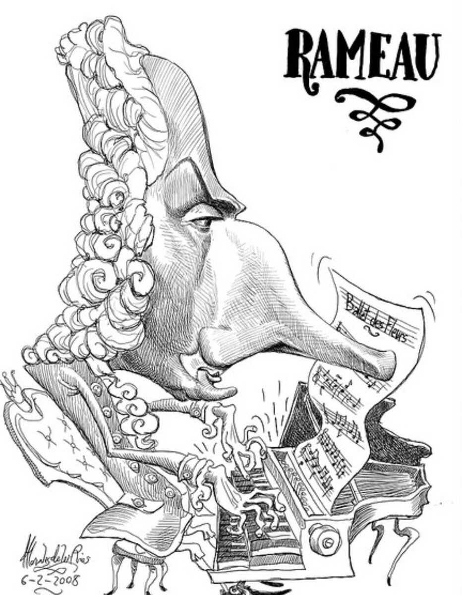 Карикатура, Morales de los Rios