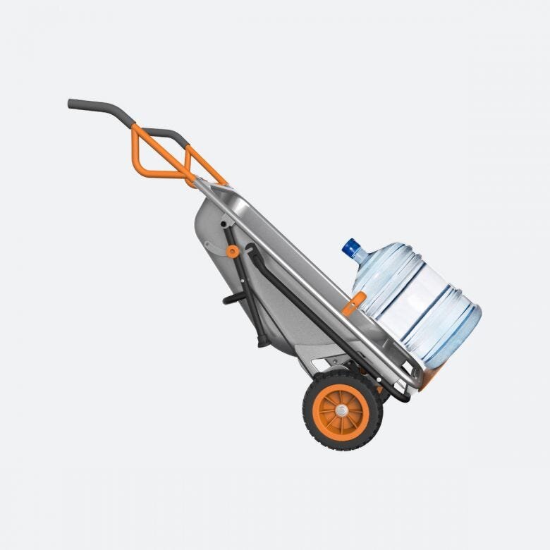 Садовая тележка WORX WG050 Aerocart | Lithium-Store. Аккумуляторная ...