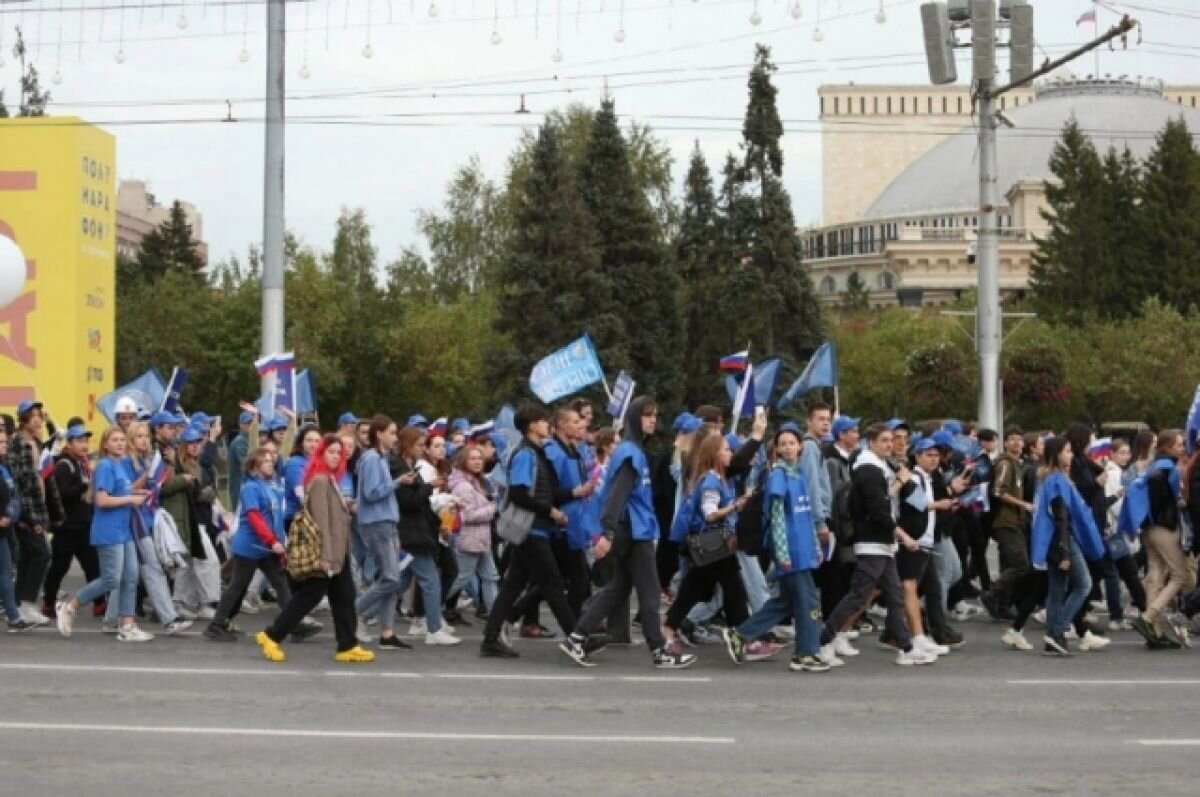    В Новосибирске впервые за два года прошел парад студенчества