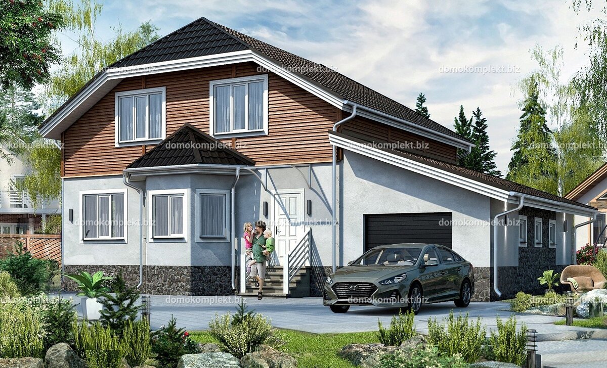 Дом по проекту "Диана"