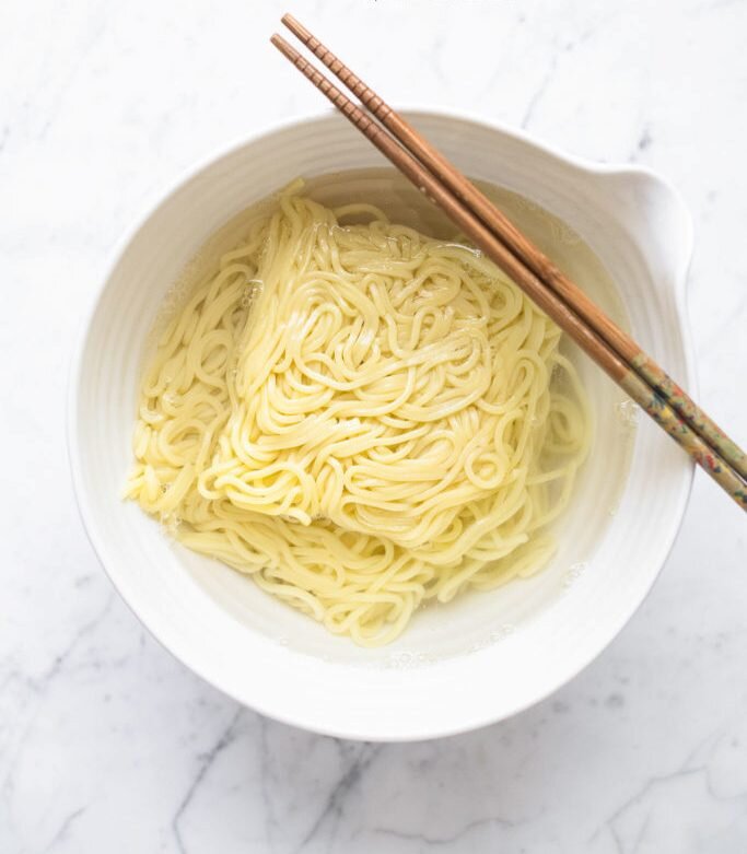 Яичная лапша для якисоба