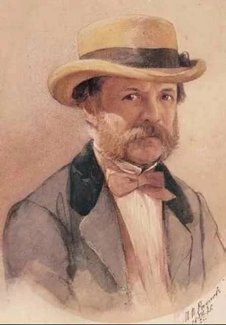 Гончаров. Художник Иван Раулов.