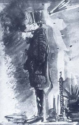 Шарль Бодлер. Автопортрет