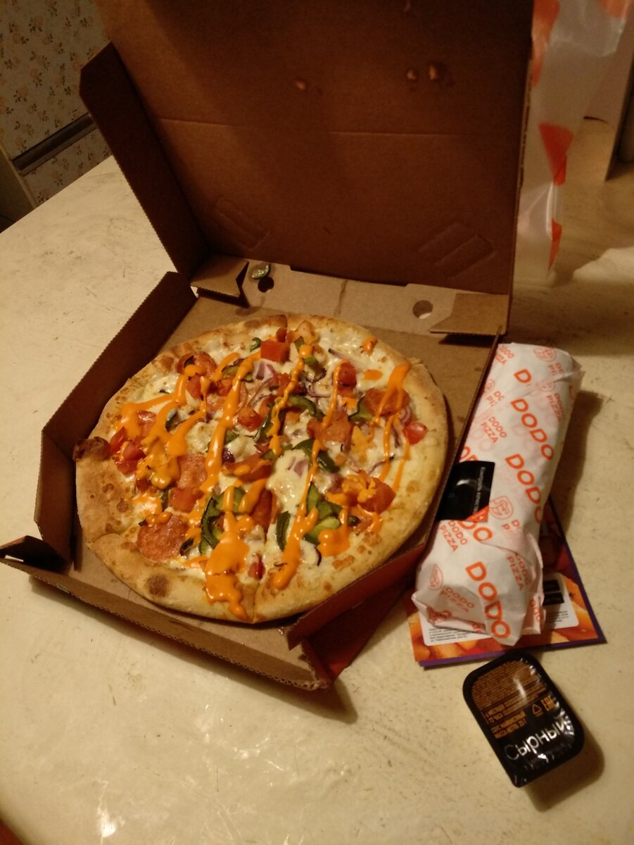 Фото одного из доставленных заказов.