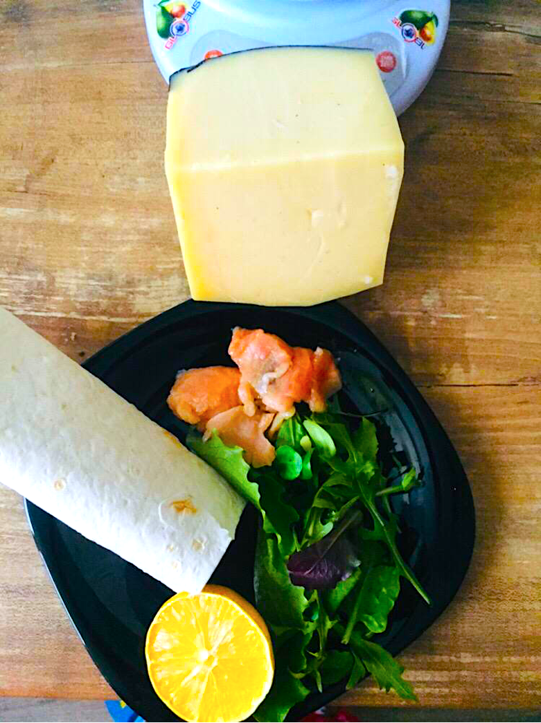 Все продукты готовы. 