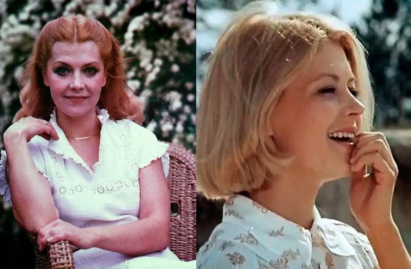 Лилита Озолиня в молодости