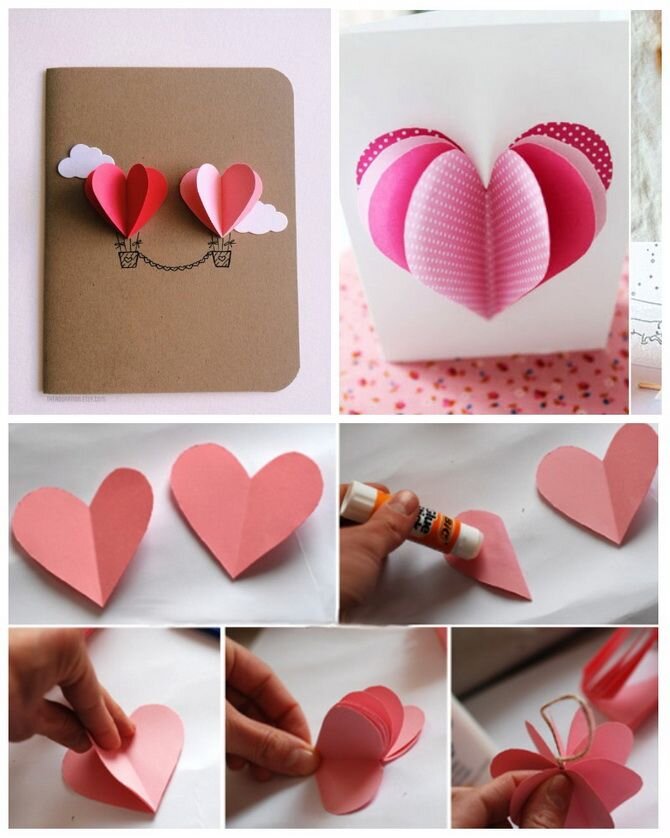 Как сделать сердце 3д из бумаги. Объёмная Валентинка | Flex, Save