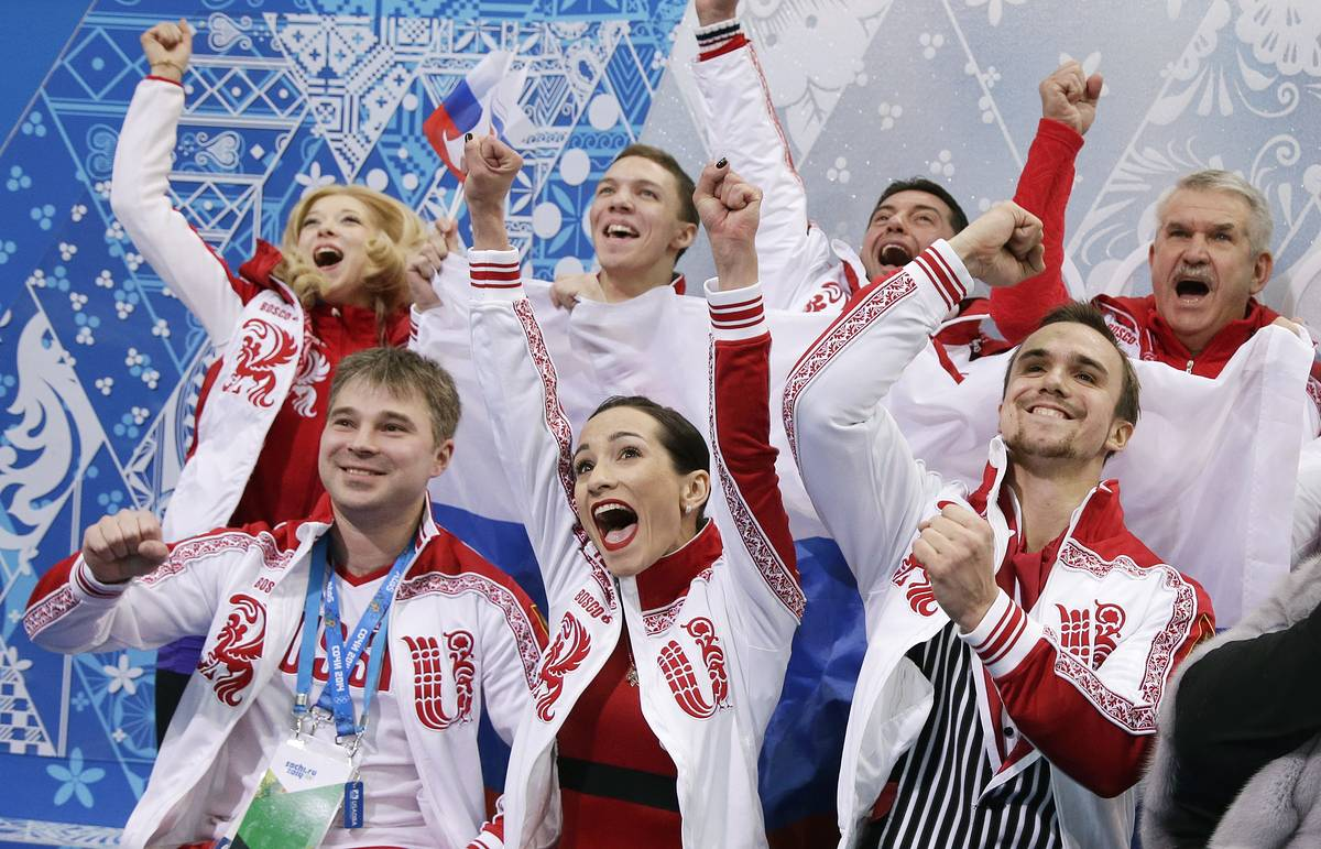 Сборная команда России на Олимпиаде 2014