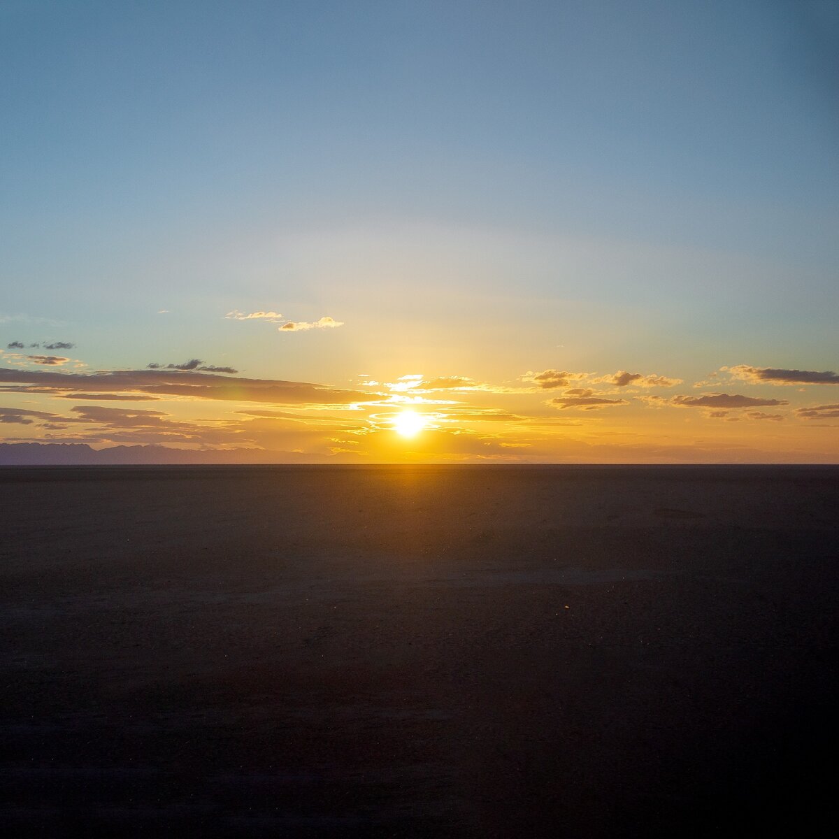 Соленое озеро Эль Джерид, Тунис