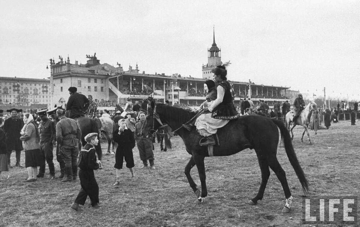 Москва было/стало. Район Беговой и московский ипподром. #33 | Now&Then  Russia | Дзен