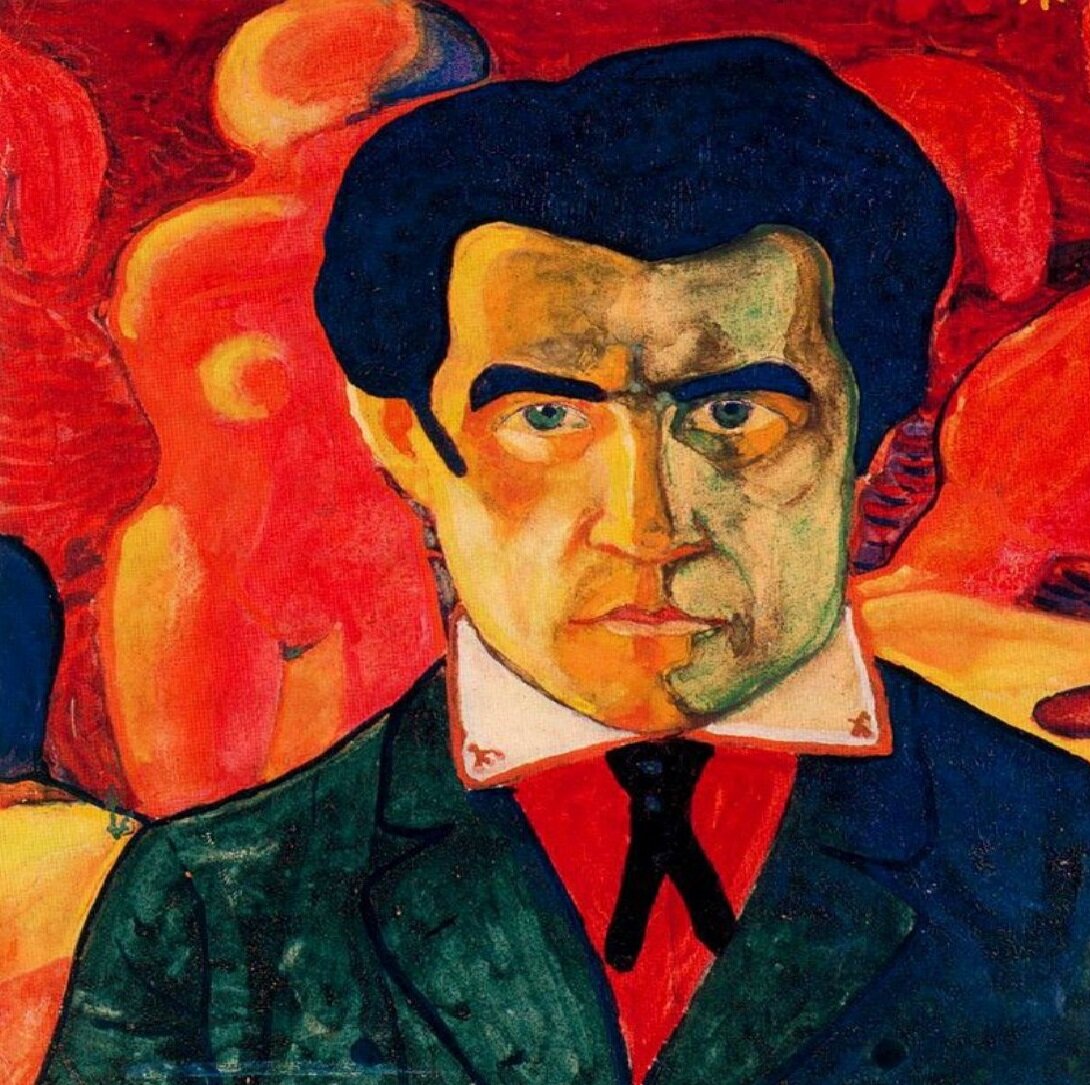 Казимир Малевич. Автопортрет.