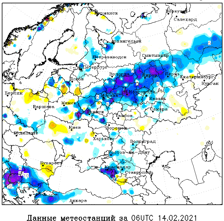 Погода в снежном карта