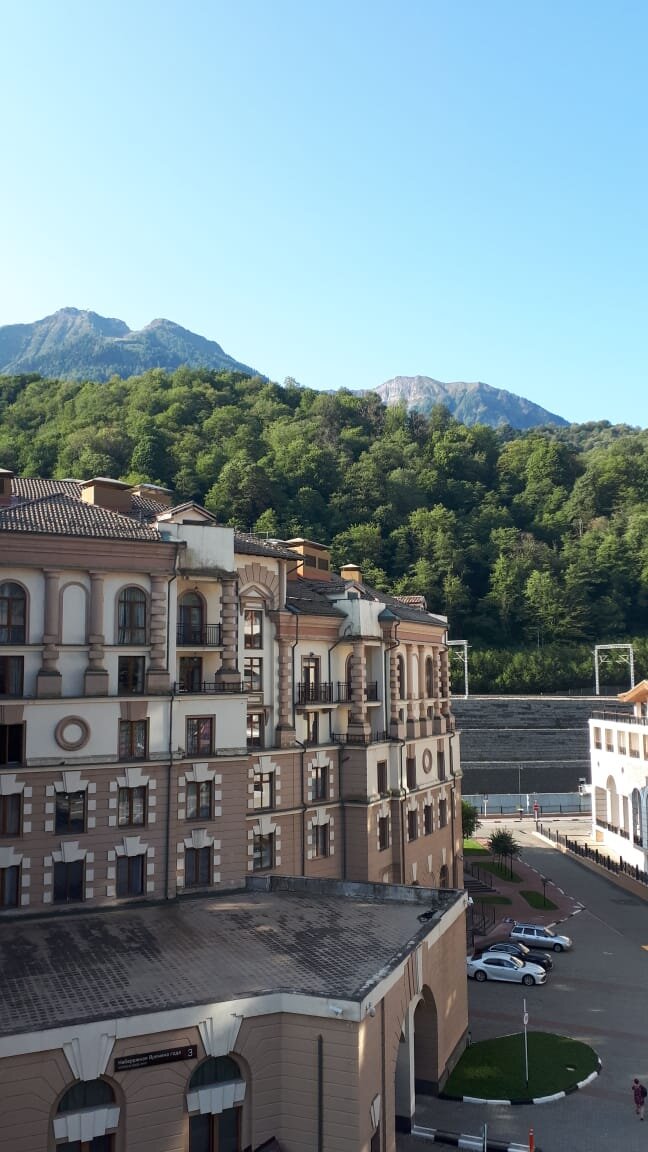 вид с окна ( фото из личного архива)