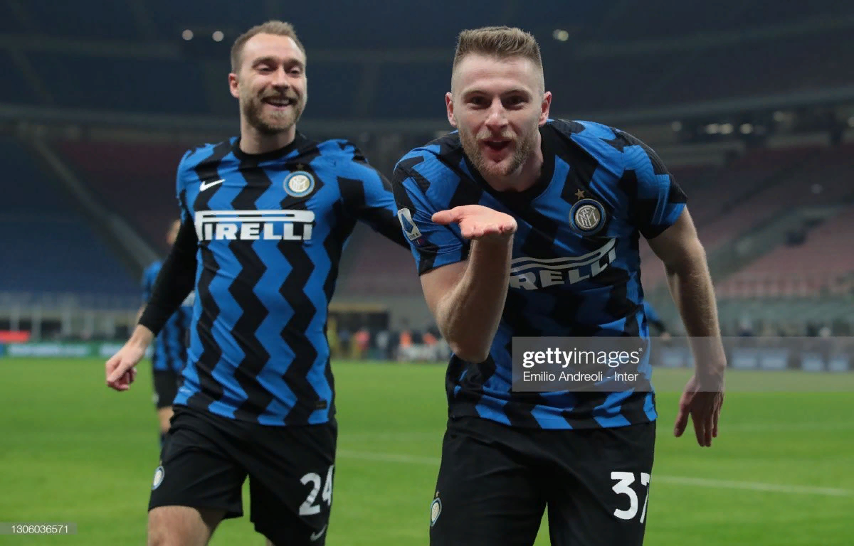 Словак из Милана Милан  Шкриниар забил единственный гол в этом матче, нанеся единственный удар в створ ворот Аталанты.