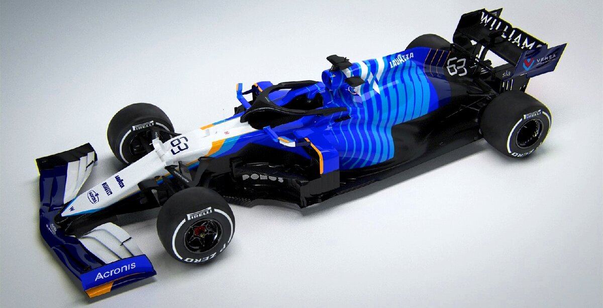 Болид команды Williams на сезон 2021 года