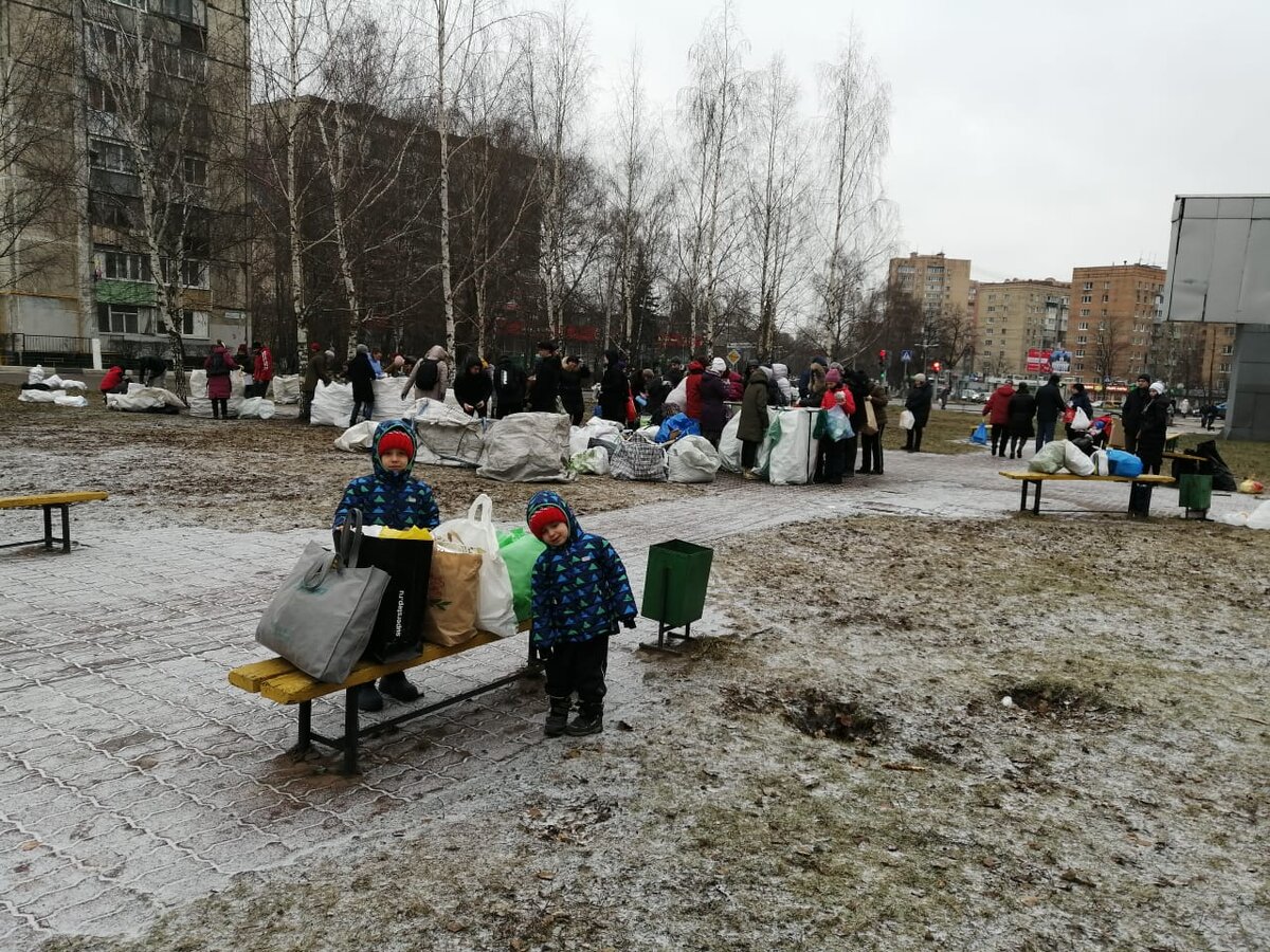 сбор вторсырья в Железнодорожном