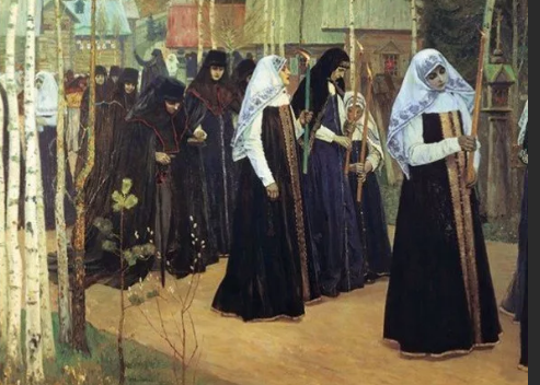 Нестеров Великий постриг. Фото из открытых источников