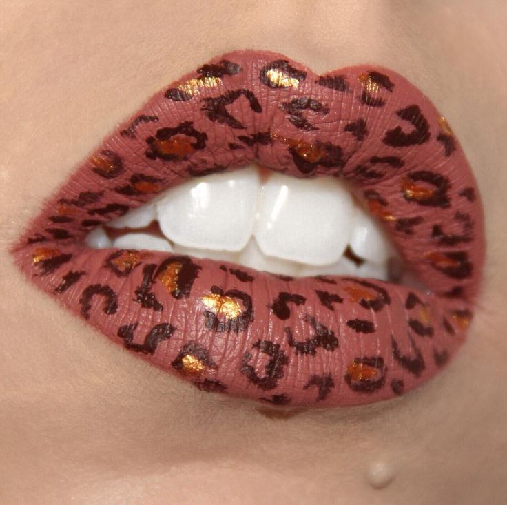 Самый необычный макияж губ. Хотели бы себе такой