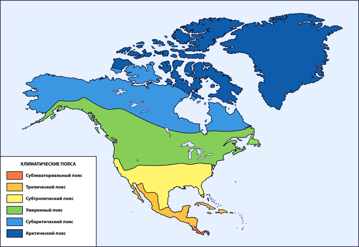 Больше климат. Климат Северной Америки карта. Климатические пояса Канады карта. Карта климатических поясов Северной Америки. Климатические пояса США карта.