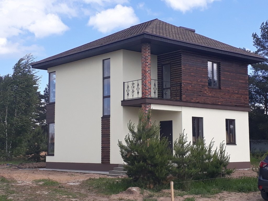 Вот такой двухэтажный дом мы хотели