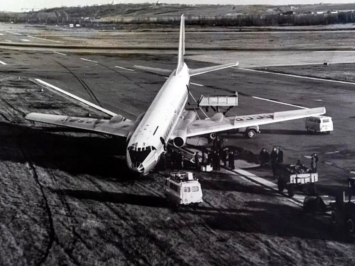 Единственное фото сохранившееся после приземления.