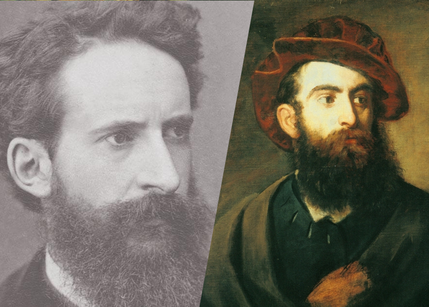 Ганс Макарт, портрет и автопортрет