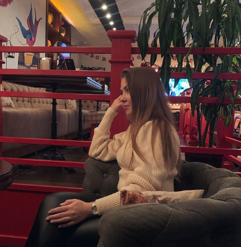 В кафе/ фото из моей соц.сети