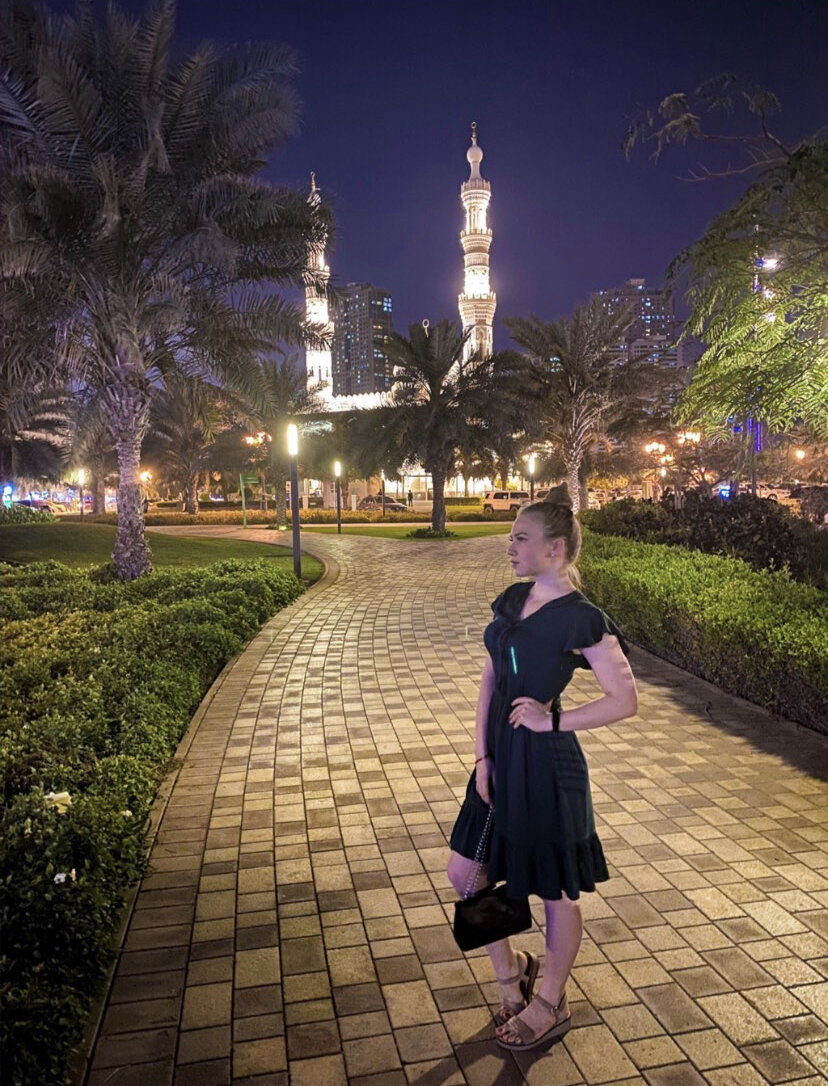 Вечерняя Шарджа прекрасна